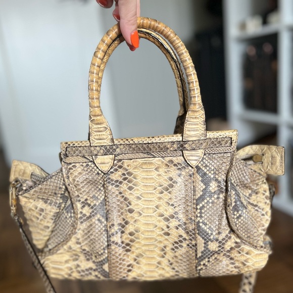 Hunting Season | Mini Chiqui Python Satchel - Picture 7 of 7